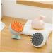 Combined 3 Silicone Shampoo Brushes for Scalp Massage - Hair Peeling & Care | International Shipping - Buy Online on GoSupps.com