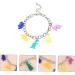 CALLARON 2 Pcs Resin Dinosaur Bracelet Silver Bangles Silver Decorations Charm Bracelet Charm Braclets Rope Bracelet Bracelets Hand Ornaments Accessories European and American Alloy Student 19.2X2.4cmx3pcs As Shownx3pcs - Buy Online on GoSupps.com