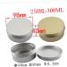 NUSITOU Box Travel Jars for Creams Aluminum Wallet Salve Jar Tins Aluminum Tin Containers Empty Cream Jar Aluminum Cans Round Tea Tin Face Night Cream Face Cream Jars Screw Lid Round Tin medium Silver - Buy Online on GoSupps.com