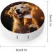Golden Retriever Dog & Beer Contact Lens Travel Kit - Portable Cute Case with Mirror for Outdoor Use - Buy Online on GoSupps.com