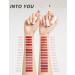 INTO YOU Matte Lipstick Lip Mud - Waterproof, Long Lasting, Smudge Proof Lip Stains for Lip and Cheek - Non-Stick, Non-Fade Lip Gloss - Multi-Purpose Makeup (EM13) - Buy Online on GoSupps.com