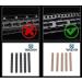 SBGJMY 5 Pack MLOK Keymod Handguard Protector Rail Cover | Rubber Hand Protection for M-LOK Systems - Black - Buy Online on GoSupps.com