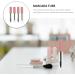 OHPHCALL 12 Pcs Eyeliner Stick Makeup Travel Containers Eyelash Cream Bottle Transparent Mascara The Pet Pink - Buy Online on GoSupps.com
