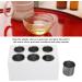 Essential Oil Heater & Lotion Bottle Warmer Fast Warming Adjustable 6 Compartments for 30-50 ml EU Connector - Buy Online on GoSupps.com