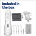 KouRy Water Dental Flosser - Professional Teeth Cleaner 360 Rotatable Rechargeable 3 Modes Anti-Leak Design Ideal for Adults & Kids - Perfect Gift (Color: A - Buy Online on GoSupps.com