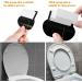 Toilet Lid Lifter 3 Pcs - Self Adhesive Sticky Handle for Touch-Free Lifting - Multi-Function Tools for Home, Office, Hotel - Buy Online on GoSupps.com