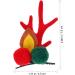 FRCOLOR 4 Pairs Antler Hair Clip Deer Antler Hairpin Xmas Theme Hair Accessory Hair Accessories for Girls Hair Toppers Hair Decoration Antler Barrettes Three-dimensional Decorate Ball Abs - Buy Online on GoSupps.com