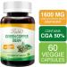 High Potent Green Coffee Bean Extract 1600mg with 50% Chlorogenic Acid - Natural Antioxidant & Size Reduction - 60 Vegan Capsules - Buy Online on GoSupps.com
