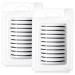 Eyelash Adhesive Strips 2 Boxes 20 Sheets Self Adhesive No Glue Apply Strip Lash Glue Reusable Lash Adhesive Strips Easy to Remove and Wear Replacement Eyelash Adhesive Strips 2 Box (20 Sheets)