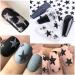 10 Sheets Star Nail Art Sticker Decals - 3D Self-Adhesive Nail Sliders for Glittery DIY Manicure | Colorful Nail Art Supplies - Buy Online on GoSupps.com