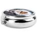 Sleeping Dog Portable Metal Pill Box - Mini 3-Compartment Travel Essential for Small Pills - Buy Online on GoSupps.com