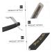 1pc Manual Shaver - Old Type Metal Razor for Face & Beard | Classic Manual Shaving Cutter - Buy Online on GoSupps.com
