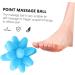 Tovinanna 3-in-1 Fitness Ball & Massage Roller - Silicone Star Gymnastics Ball for Muscle Relief & Foot Massage - Buy Online on GoSupps.com