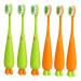 Frcolor 6st Carrow toothbrush Sweet toothbrush Tool for oral hygiene children toothbrush toddler toothbrush character toothbrush soft children