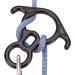 Paliston Figure 8 Descender - 50kN Climbing Rescue Terminal for Rappelling - 2pcs Black - Buy Online on GoSupps.com