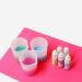 Leceha 2 Pack Silicone Mats for Resin Jewelry Casting and Epoxy Crafts - 11.6 x 8.3 Blue and Rose Red Placemat Set - Buy Online on GoSupps.com