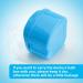 Dental Retainer Case with Strainer Basket | Denture Bath Box | Soaking Cup | Mouthguard Storage Holder - Blue - Buy Online on GoSupps.com