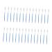 Gatuida 150 pcs disposable toothbrush 2 in 1 handle travel plastic