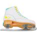 Lake Placid Lucy Girl's Adjustable Ice Skate - Lemon, Size Medium (3-6) - Buy Online on GoSupps.com