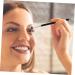 SOESFOUFU 6pcs Flat Eyebrow Brush Eyeliner Tool Eye Brush Travel Makeup Brush Makeup Tool Black Wooden Handle - Buy Online on GoSupps.com