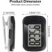 Buy 3D Pedometer with Clip & Lanyard - Accurate Step Counter for Walking - Large LCD Display for Men & Women | International Shipping Available - Buy Online on GoSupps.com