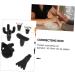 Fomiyes Fascia Massage Heads - 9-Piece Set for Muscle Massage Devices | Black Adapter Tips for Optimal Relief - Buy Online on GoSupps.com