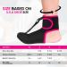 Buy Wixen Plantar Fasciitis Night Splint - Adjustable Ankle Brace for Quick Relief | Pink Small - Perfect for Men & Women - Buy Online on GoSupps.com