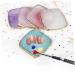 2pcs Nail Art Palette Set - Nail Polish Mixing & Display Tool for Professional Nail Art Design - Buy Online on GoSupps.com