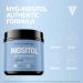 Vital Vitamins Premium Inositol Powder Supplement for Relaxation, Sleep, Liver Support - Non-GMO, Gluten-Free - 30 Servings - Buy Online on GoSupps.com