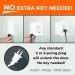 Child Resistant Outlet Cover (2-Pack) | Decora GFCI Wall Plate | Sliding Door with Lock | Safe & Stylish | Made in USA - Buy Online on GoSupps.com