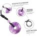 Buy Solustre 3-Stone Necklace for Men | Crystal Chain with Safety Buckle | Harmony Necklace | International Shipping - Buy Online on GoSupps.com