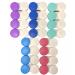 SUUM Colored Contact Lens Holder 20 pieces in 5 different colors Case for Contact Lenses 20 pieces in 5 colors