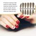 lmoikesz 24 Pieces False Nails Full Cover Extra Long Coffin Style Fingernail Patch Nail Tips DIY Supplies Manicure Decoration champagne - Buy Online on GoSupps.com