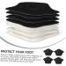 NOLITOY Comfort Shoe Inserts - 2 Pairs for Men & Women | Track Shoes & Gym Sneakers Heel Pads | Sponge Protection - Black 11.5x8cm - Buy Online on GoSupps.com