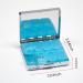 Buy Cute & Stylish Metal Pill Box | Compact 8-Compartment Organizer for Vitamins Jewelry & Travel - Desert Blooms Design - Buy Online on GoSupps.com