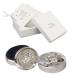 Silver-Plated Curl Tin & Tooth Tin Bear Gift Set - Engraved Twinkle | International Shipping - Buy Online on GoSupps.com