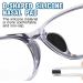 WKRTDY Silicone Anti-Slip Nose Pads - 20 Pairs Self-Adhesive Comfort for Glasses & Sunglasses Ideal for Full Frame Fit - Buy Online on GoSupps.com