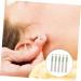 Set of 40 Healeved Ear Piercing Cleaning Lines - 300pcs Ear Cleaners and Tools for Ear Hole Care - Green and Light Green - 12X1.5CM - Odor Cleaner - Buy Online on GoSupps.com