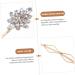 MAGICLULU 12 Pairs Rhinestone Hair Clip Bridal Hair Clip Barrettes for Girls Girl Hair Clips Girls Hair Clips Hair Pin Hairpin for Women Straight Hair Accessories Simple Zinc Alloy Bride - Buy Online on GoSupps.com