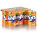 Fanta Pack of 72 mini orange soft drinks 150 ml 100% Italian orange