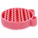 Minkissy 2 1 Makeup Brush Cleaning Pad Silicone Makeup Brush Makeup Brush Pad Brush Scrubber Mat Silicone Brush Cleaner Brush Cleaner Pad Cosmetic Brush Drying Rack Silica Gel Portable Red