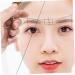 Angoily 1 Set Positioning Ruler Drawing Line Beauty Eyebrow Nose Ruler Tools Tool Balance Level Ruler 23x8cm As Shown - Buy Online on GoSupps.com
