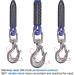 24 ft Heavy Duty Boat Tow Harness with 3 Stainless Steel Hooks by SELEWARE - Buy Online on GoSupps.com