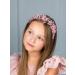 IYOU Flower Girl Hair Accessories Pink Floral Wedding Headband Pearl Wedding Holy Communion Headpiece for Girls - Buy Online on GoSupps.com