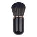 Retractable Kabuki Brush - Cute Capsule Travel Makeup Brush for Liquid Foundation & Powder - Perfect for Contour & Blush - Black - Buy Online on GoSupps.com