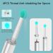 Otoscope Endoscope Ear Spoon Ear Wax Cleaner Ear Wax Removal Kit USB 1080p Hd Load Otoscope Wi-Fi Visible Ear Wax Removal Tool Dia 3.6mm Ear Cleaner with Camera For iOS android (White) - Buy Online on GoSupps.com
