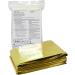 Medi-Inn+ Rescue Blanket Gold Silver | 160x210 cm | Emergency First Aid Blankets for Cold & Heat Protection | 200 Pieces - International Shipping - Buy Online on GoSupps.com