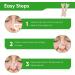 Nasal Strips Anti Snoring | Improved Design for Enhanced Nasal Breathing - 100PCS - Buy Online on GoSupps.com
