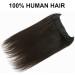 Hair Extensions Wire Hair Extensions Real Human Hair Wire Hair #1B Silky Straight Human Hair Extensions One Piece Wire Hair Extensions with 5 Clips with Fish Line Hair Pieces(22 inches) 22 inches 1B - Buy Online on GoSupps.com