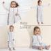Baby Sleep Sack with Feet Winter 2.5 TOG | Cotton Toddler Sleeping Bag 12-24 Months (Gray Whale M) - Buy Online on GoSupps.com